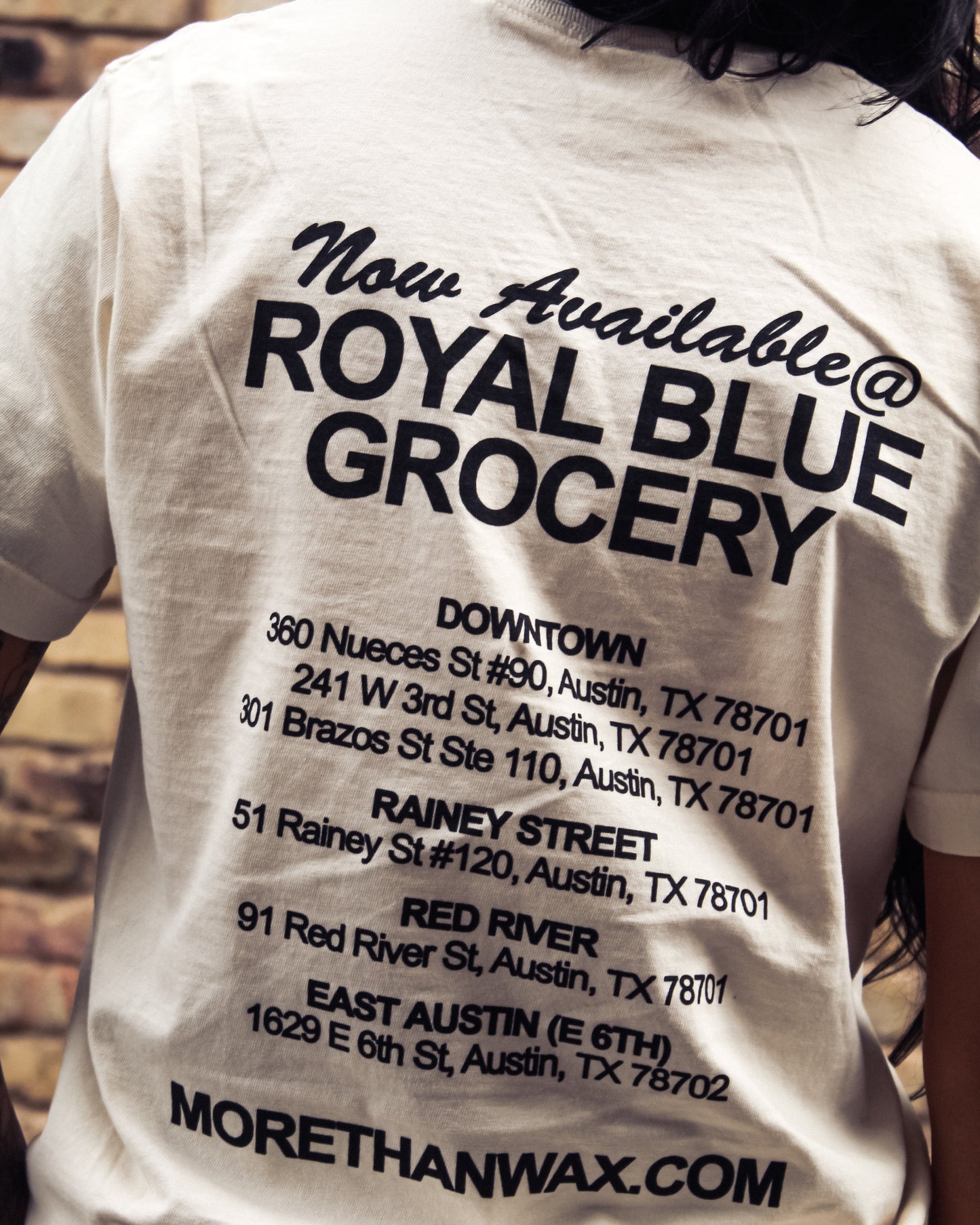 Royal Blue Grocery Tee